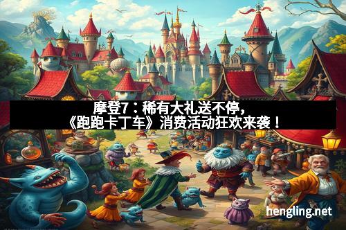 摩登7：稀有大礼送不停，《跑跑卡丁车》消费活动狂欢来袭！